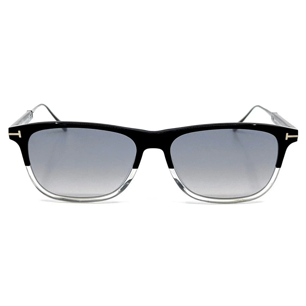 NEW!!! TOM FORD Caleb Sunglasses TF813 03C Titanium Authentic